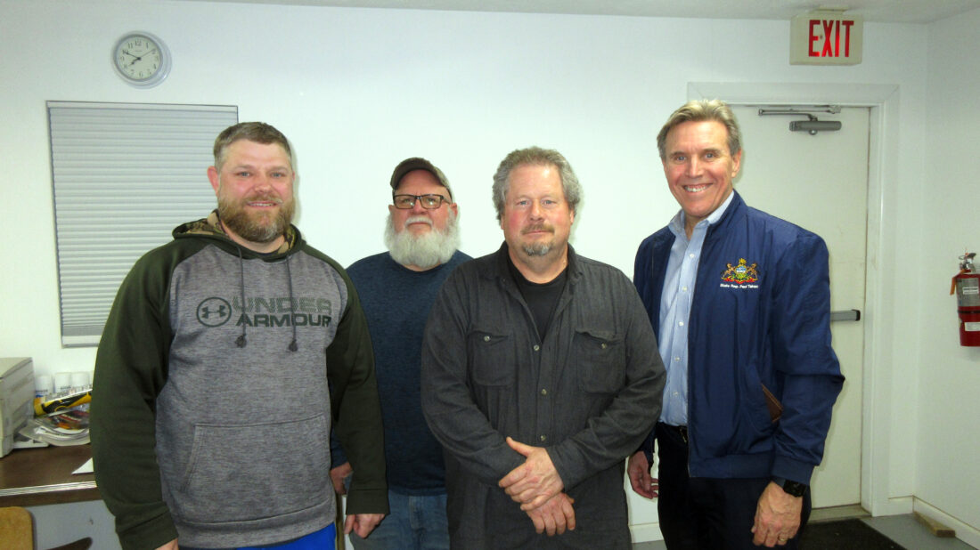 Takac talks with Curtin Twp. about fire co. support News, Sports